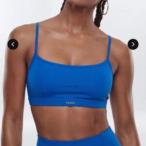 Fashion Nova Vibrant Blue Sports Bra